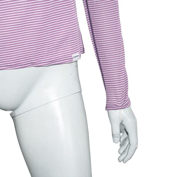 Patagonia Capilene 2 Lightweight Polartec 1/4 zip pullover Purple Sz S - Picture 7 of 7